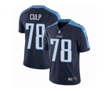 Youth Nike Tennessee Titans #78 Curley Culp Vapor Untouchable Limited Navy Blue Alternate NFL Jersey