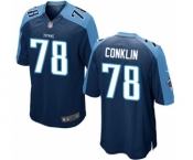 Youth Nike Tennessee Titans #78 Jack Conklin Navy Blue Alternate NFL Jersey