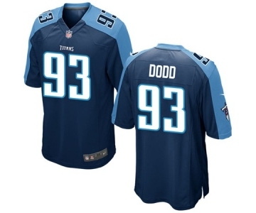 Youth Nike Tennessee Titans #93 Kevin Dodd Navy Blue Alternate NFL Jersey