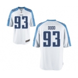 Youth Nike Tennessee Titans #93 Kevin Dodd White NFL Jersey