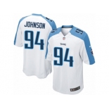Youth Nike Tennessee Titans #94 Austin Johnson Game White NFL Jersey