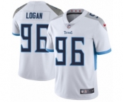 Youth Nike Tennessee Titans #96 Bennie Logan White Vapor Untouchable Limited Player NFL Jersey