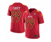 Youth Nike Tennessee Titans #99 Jurrell Casey Limited Red 2017 Pro Bowl NFL Jersey