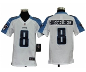 nike youth nfl jerseys tennessee titans #8 hasselbeck white[nike]