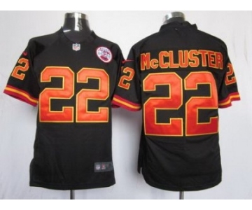 nike nfl jerseys kansas city chiefs #22 mccluster black[game]