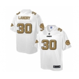 nike nfl jerseys kansas city chiefs #30 landry Pro Line White[game]