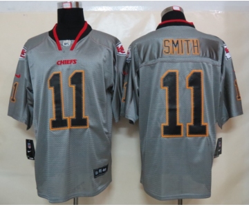nike nfl jerseys kansas city chiefs #11 smith grey[Elite lights out]