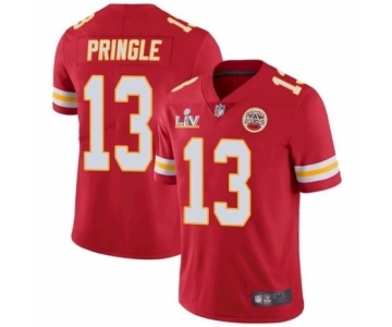 Kansas City Chiefs #13 Byron Pringle Red 2021 Super Bowl LV Jersey