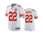 Men's Kansas City Chiefs #22 Trent McDuffie Nike White Vapor Untouchable Limited Jersey Men's Kansas City Chiefs #22 Trent McDuffie Nike White Vapor Untouchable Limited Jersey
