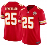 Men’s Kansas City Chiefs #25 Emari Demercado Red 2026 F.U.S.E. Vapor Untouchable Limited Football Stitched Jersey