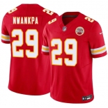 Men’s Kansas City Chiefs #29 Xavier Nwankpa Red 2026 Draft F.U.S.E. Vapor Untouchable Limited Football Stitched Jersey Men’s Kansas City Chiefs #29 Xavier Nwankpa Red 2026 Draft F.U.S.E. Vapor Untouchable Limited Football Stitched Jersey