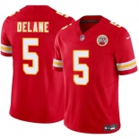 Men’s Kansas City Chiefs #5 Mansoor Delane Red 2026 Draft F.U.S.E. Vapor Untouchable Limited Football Stitched Jersey Men’s Kansas City Chiefs #5 Mansoor Delane Red 2026 Draft F.U.S.E. Vapor Untouchable Limited Football Stitched Jersey
