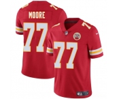 Men's Kansas City Chiefs #77 Jaylon Moore Red 2025 Vapor Untouchable Limited Football Stitched Jersey