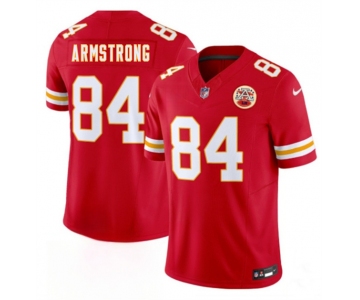 Men’s Kansas City Chiefs #84 Andrew Armstrong Red 2026 F.U.S.E. Vapor Untouchable Limited Football Stitched Jersey