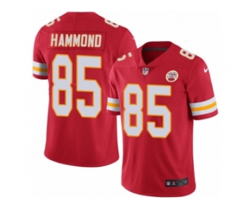 Men's Nike Kansas City Chiefs #85 Frankie Hammond Limited Red Rush NFL Jersey