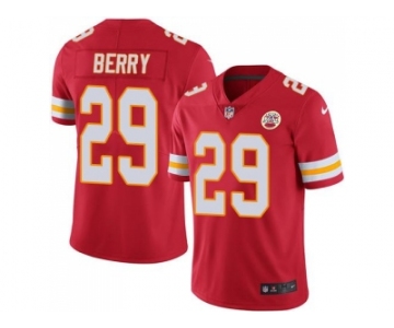 Nike Kansas City Chiefs #29 Eric Berry Red Men's Stitched NFL Limited Rush Jersey