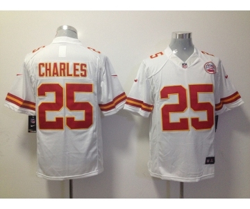 nike nfl jerseys kansas city chiefs #25 charles white[nike limited patch A]