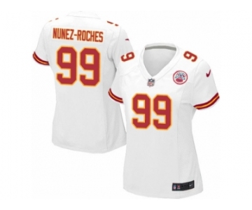 Women Nike Kansas City Chiefs #99 Rakeem Nunez-Roches Game White NFL Jersey