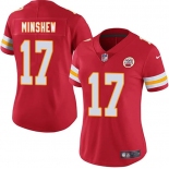 Women's Kansas City Chiefs #17 Gardner Minshew Red 2025 Vapor Untouchable Limited Stitched Jersey Women's Kansas City Chiefs #17 Gardner Minshew Red 2025 Vapor Untouchable Limited Stitched Jersey