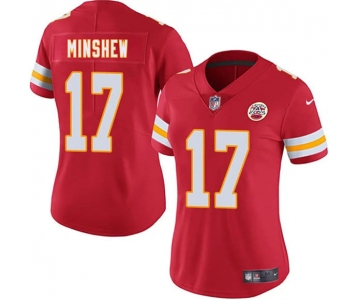 Women's Kansas City Chiefs #17 Gardner Minshew Red 2025 Vapor Untouchable Limited Stitched Jersey