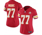 Women's Kansas City Chiefs #77 Jaylon Moore Red 2025 Vapor Untouchable Limited Stitched Jersey