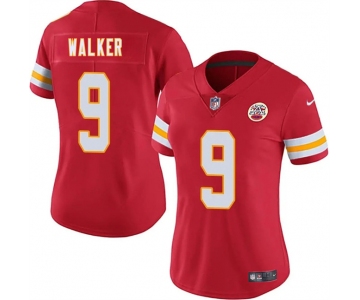 Women's Kansas City Chiefs #9 Kenneth Walker III Red 2026 Vapor Untouchable Limited Stitched Jersey