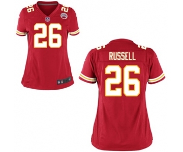 Women's Nike Kansas City Chiefs #26 KeiVarae Russell Red Team Color NFL Jersey