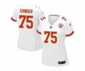 Women's Nike Kansas City Chiefs #75 Parker Ehinger Limited White NFL Jersey