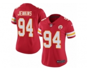 Women's Nike Kansas City Chiefs #94 Jarvis Jenkins Limited Red Rush NFL Jersey