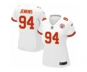 Women's Nike Kansas City Chiefs #94 Jarvis Jenkins Limited White NFL Jersey