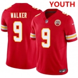 Youth Kansas city chiefs #9 kenneth walker iii red 2026 f.u.s.e. vapor untouchable limited stitched football jersey Youth Kansas city chiefs #9 kenneth walker iii red 2026 f.u.s.e. vapor untouchable limited stitched football jersey