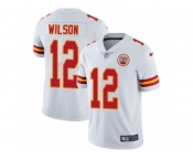 Youth Nike Kansas City Chiefs #12 Albert Wilson Vapor Untouchable Limited White NFL Jersey