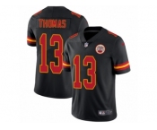 Youth Nike Kansas City Chiefs #13 De'Anthony Thomas Limited Black Rush NFL Jersey