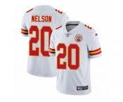 Youth Nike Kansas City Chiefs #20 Steven Nelson Vapor Untouchable Limited White NFL Jersey