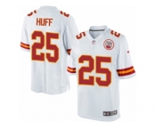 Youth Nike Kansas City Chiefs #25 Marqueston Huff Limited White NFL Jersey