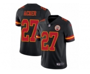 Youth Nike Kansas City Chiefs #27 Kenneth Acker Limited Black Rush NFL Jersey