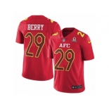 Youth Nike Kansas City Chiefs #29 Eric Berry Limited Red 2017 Pro Bowl NFL Jersey