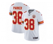 Youth Nike Kansas City Chiefs #38 Ron Parker Vapor Untouchable Limited White NFL Jersey