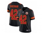 Youth Nike Kansas City Chiefs #42 Anthony Sherman Limited Black Rush NFL Jersey