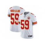 Youth Nike Kansas City Chiefs #59 Justin March-Lillard Vapor Untouchable Limited White NFL Jersey