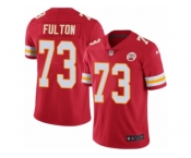Youth Nike Kansas City Chiefs #73 Zach Fulton Limited Red Rush NFL Jersey