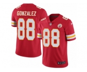 Youth Nike Kansas City Chiefs #88 Tony Gonzalez Limited Red Rush NFL Jersey