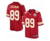 Youth Nike Kansas City Chiefs #89 Gavin Escobar Limited Red Team Color NFL Jersey