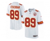 Youth Nike Kansas City Chiefs #89 Gavin Escobar Limited White NFL Jersey