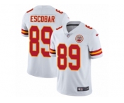 Youth Nike Kansas City Chiefs #89 Gavin Escobar Vapor Untouchable Limited White NFL Jersey