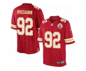 Youth Nike Kansas City Chiefs #92 Tanoh Kpassagnon Limited Red Team Color NFL Jersey