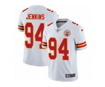 Youth Nike Kansas City Chiefs #94 Jarvis Jenkins Vapor Untouchable Limited White NFL Jersey