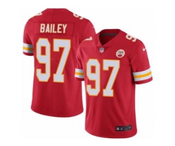 Youth Nike Kansas City Chiefs #97 Allen Bailey Limited Red Rush NFL Jersey