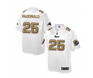 Nike St.Louis Rams #25 T.J. McDonald White Men's NFL Pro Line Fashion Game Jersey