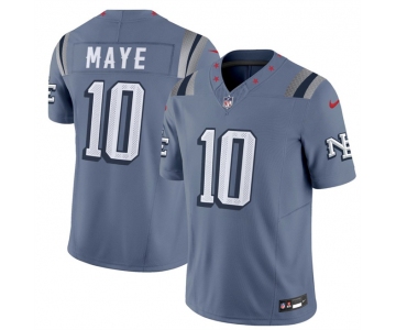 Men's New England Patriots #10 Drake Maye 2025 F.U.S.E. “Rivalries” Vapor Limited Football Stitched Jersey